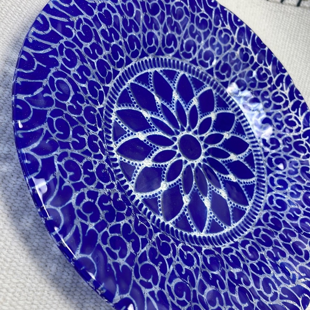 SYDENSTRIKER fused glass plate 8.5”